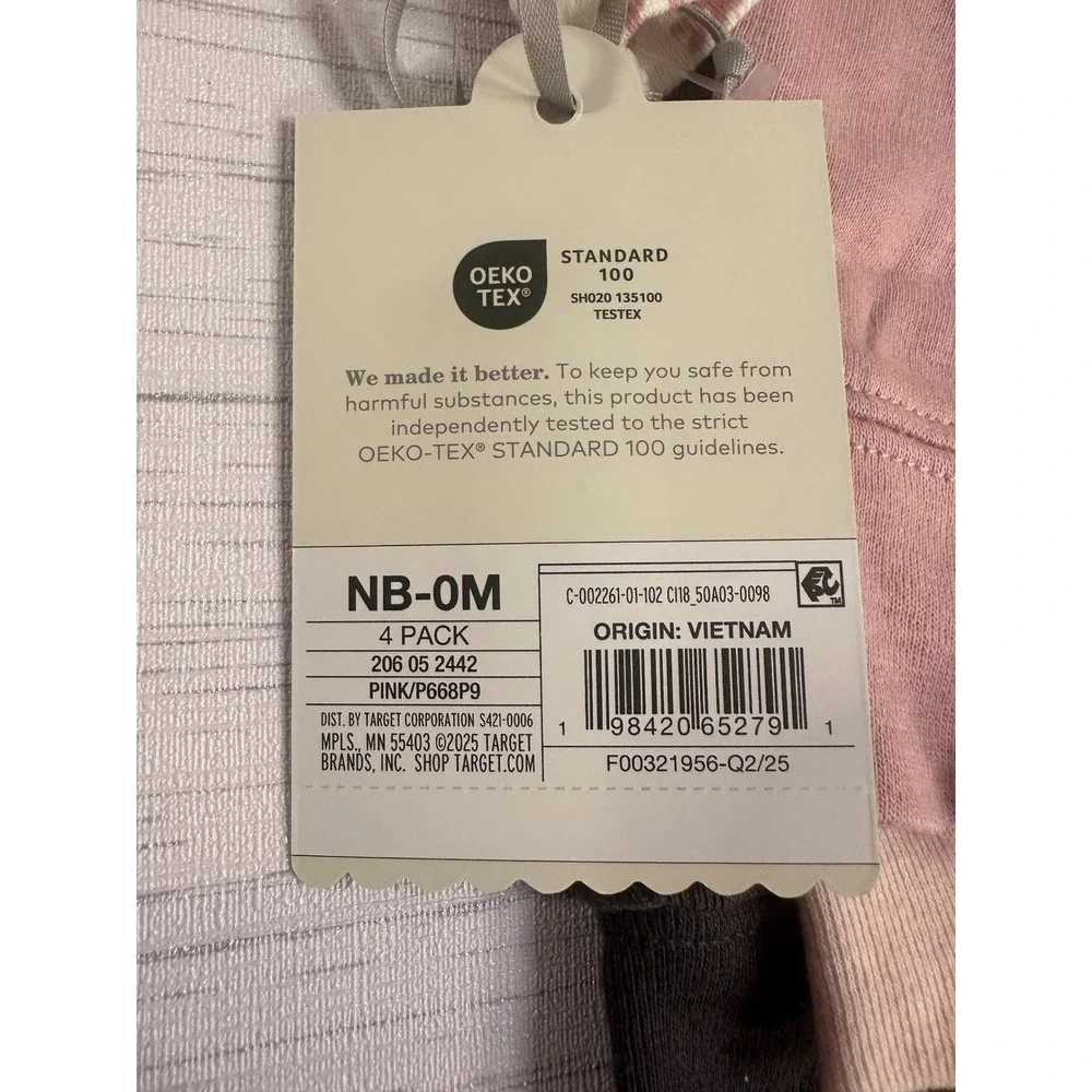 Cloud Island Baby Girls Newborn NB 0M Bodysuits Pants Sleep Play Romper Lot 11pc